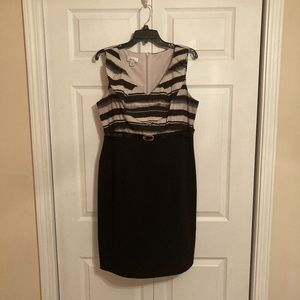 Black Dress with Belt